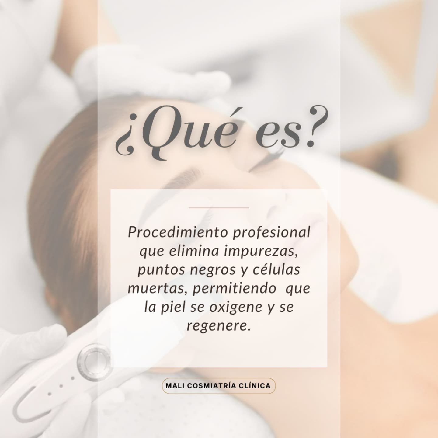 Información sobre limpieza profunda